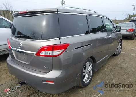 2014 Nissan Quest Le from USA, damaged, VIN JN8AE2KP0E9103731